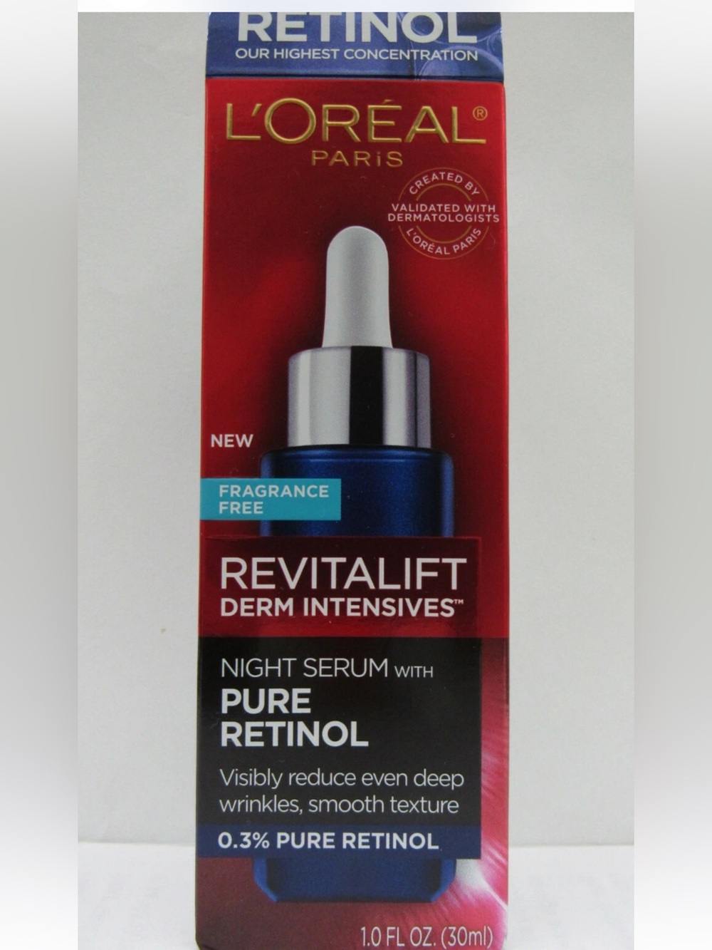 L'oreal Revitalift Retinol Serum $37